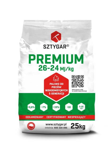 Groszek Plus (dawniej ekogroszek) Premium Sztygar 